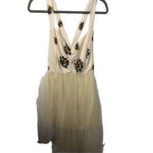 Bloom Chic Tulle detail dress